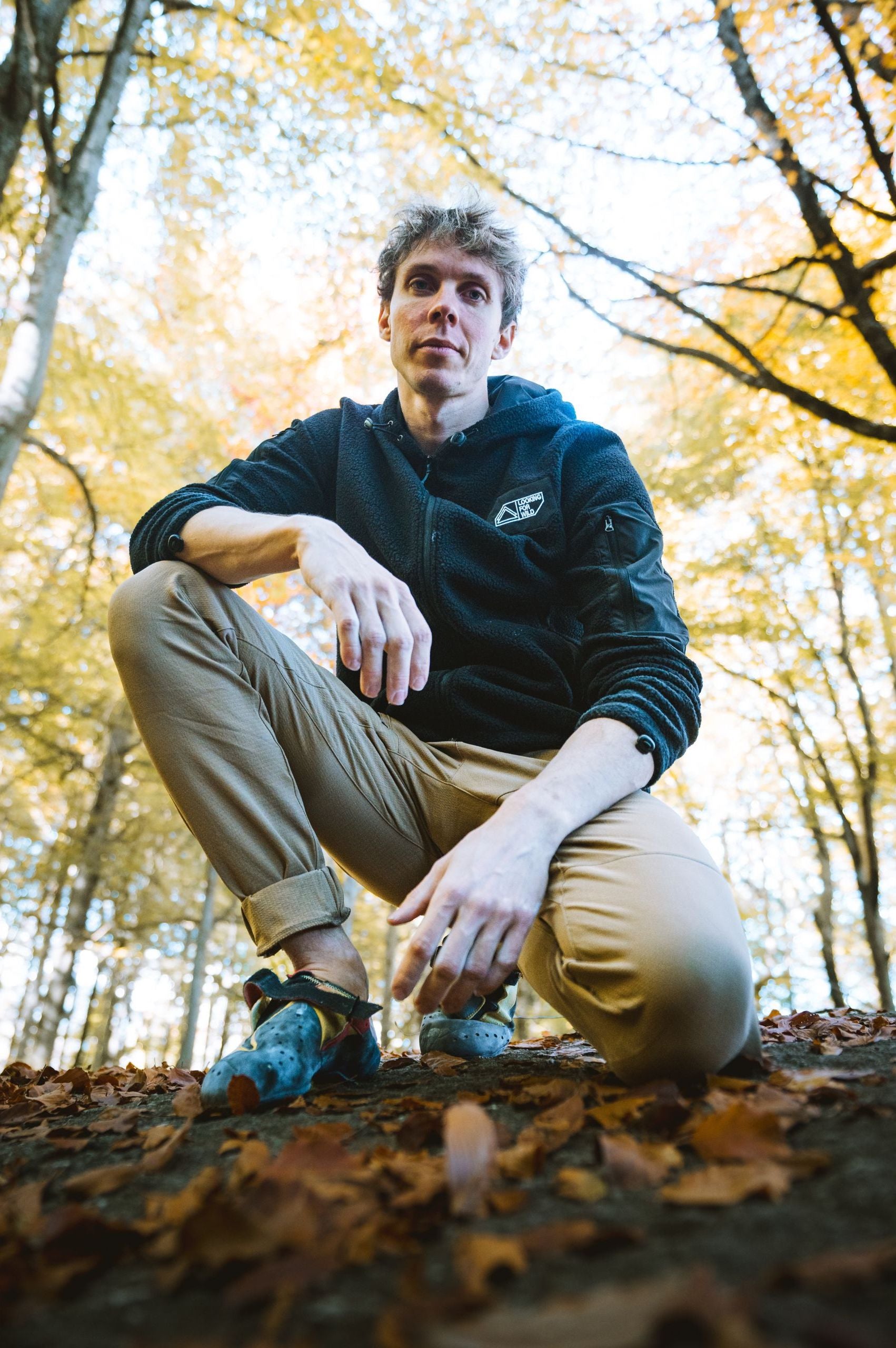 Pantalones de hombre F208 - Sepia Tint