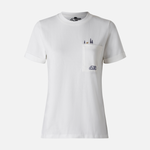 *Nouveau* T-Shirt CINTO Femme Organic coton - Optic White