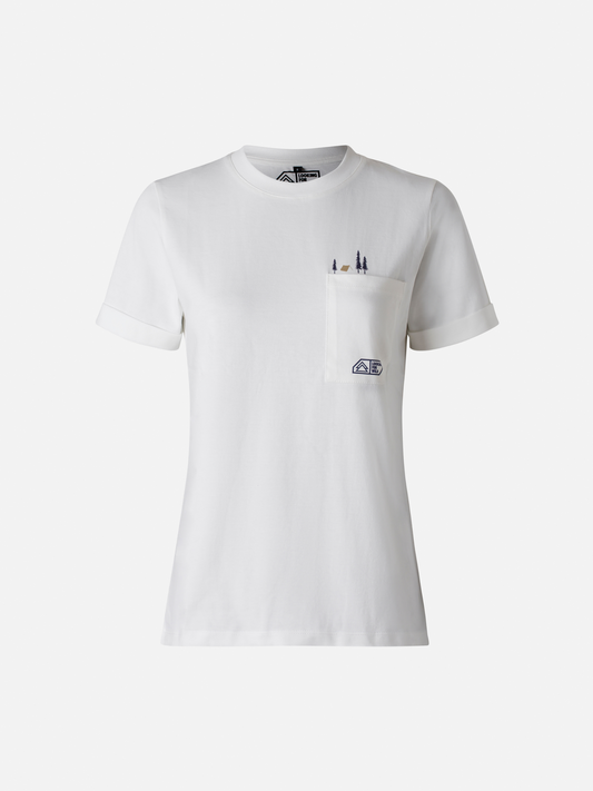 T-Shirt Cinto Femme - Optic White