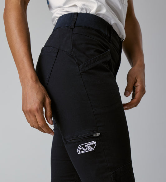 Laila Peak Kletterhose - Pirate Black