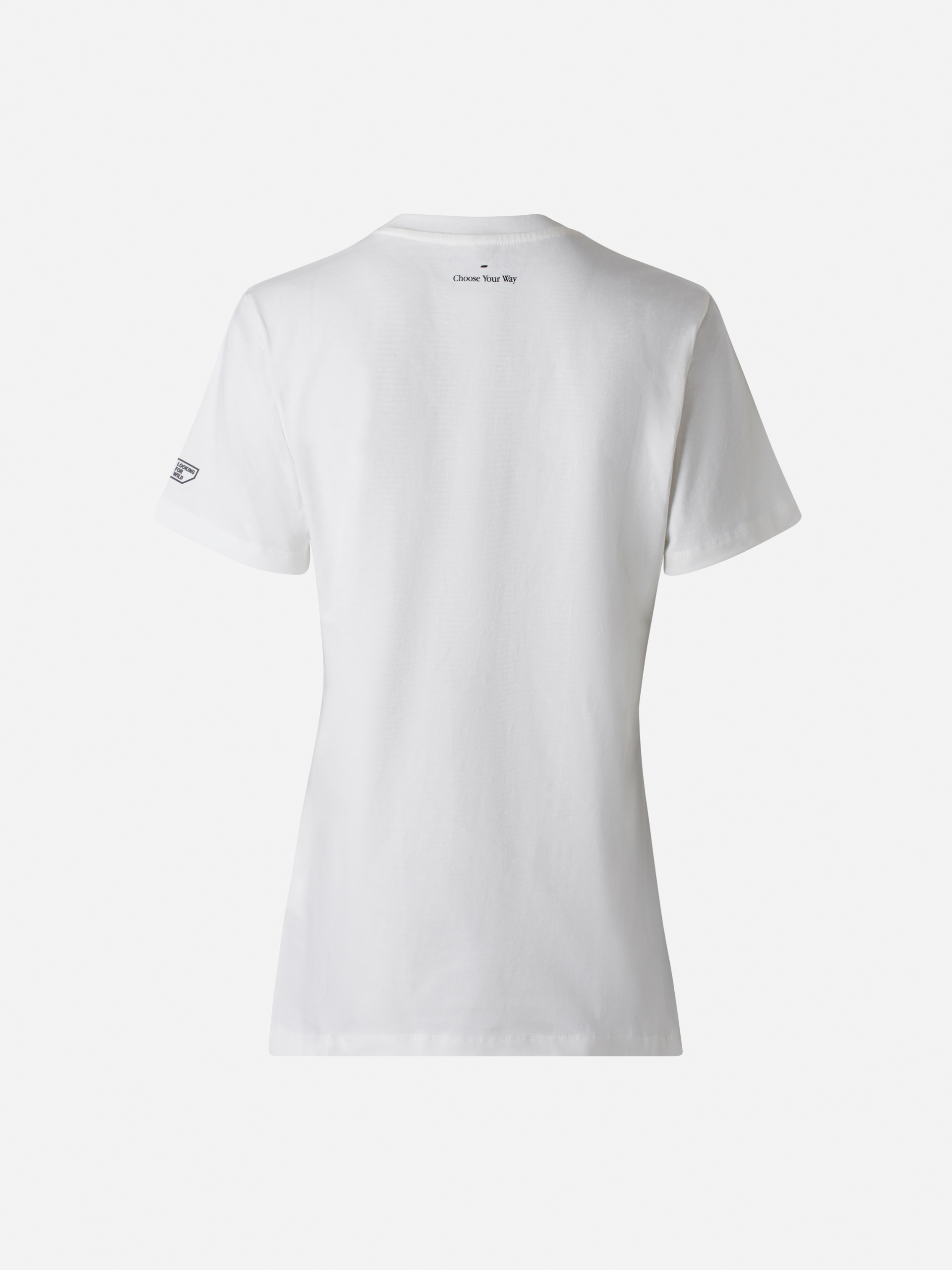 Climb Your Way Optic White unisex t-shirt