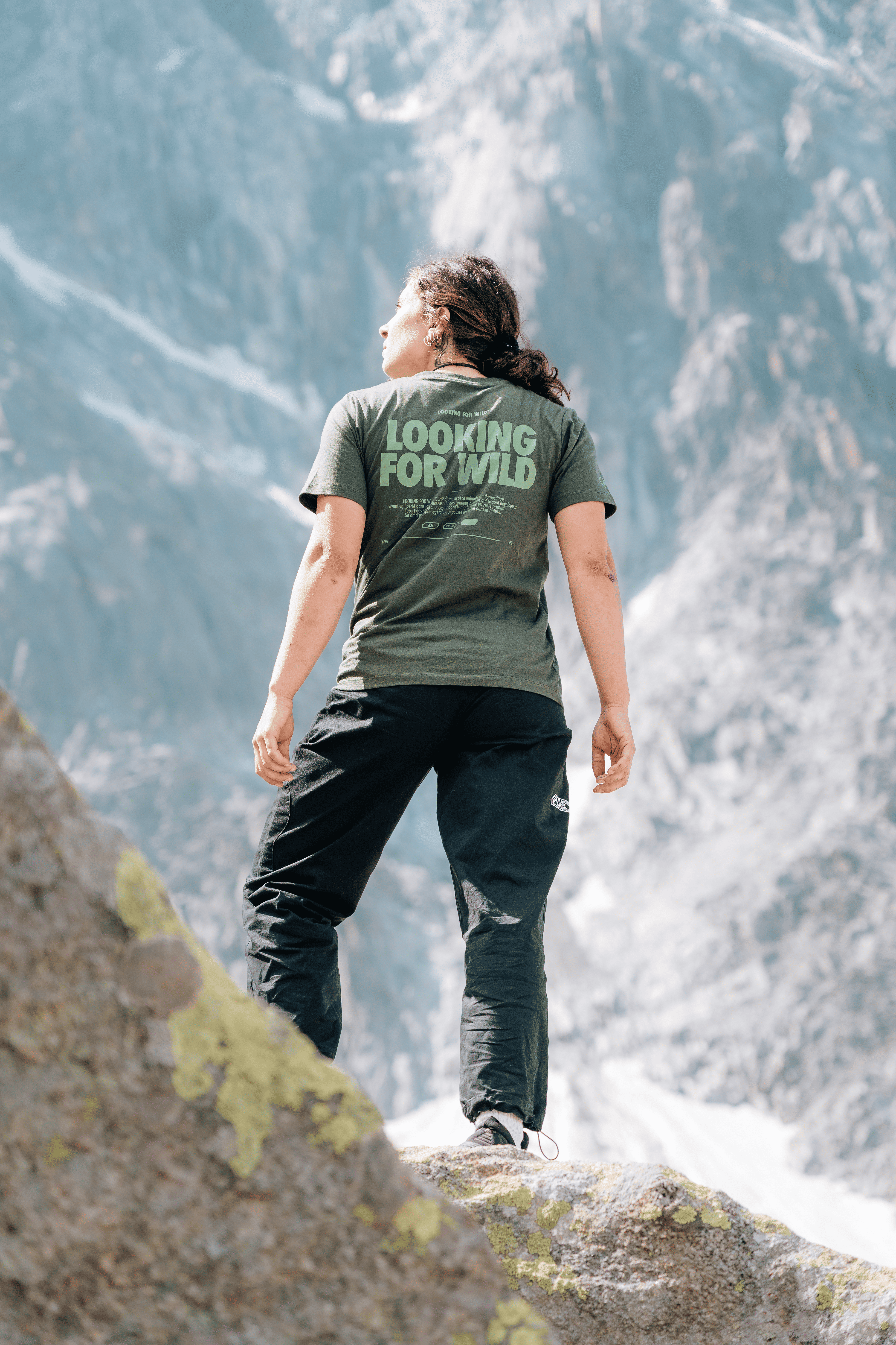 T-shirt Olwen - Kombu Green