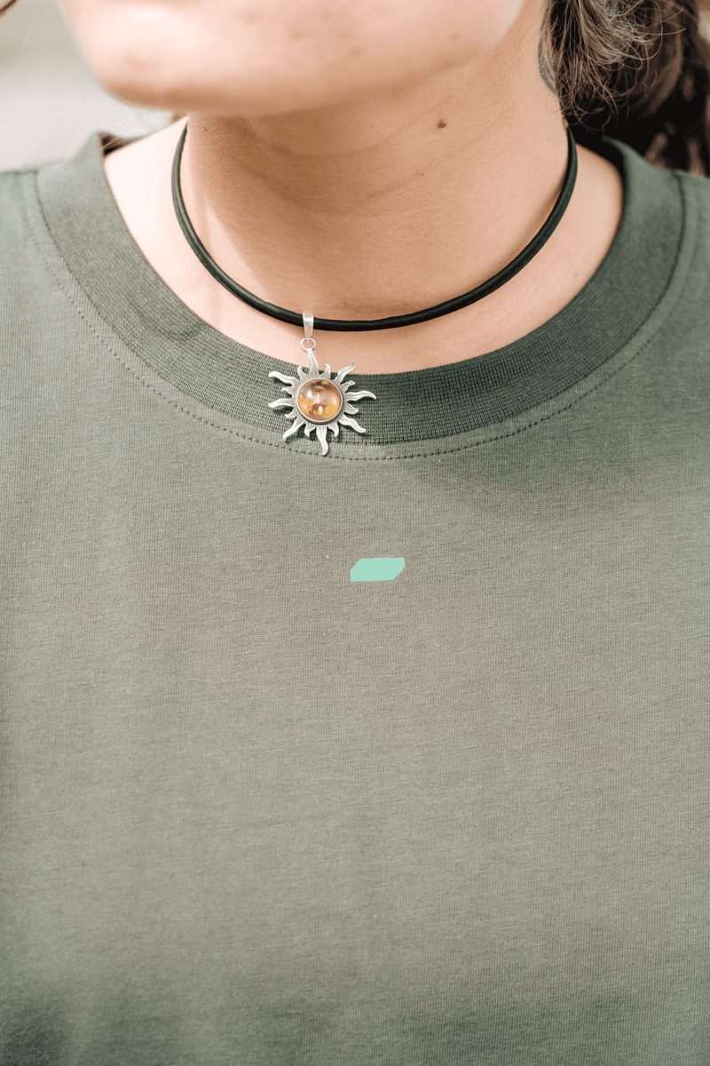 T-shirt Olwen - Kombu Green