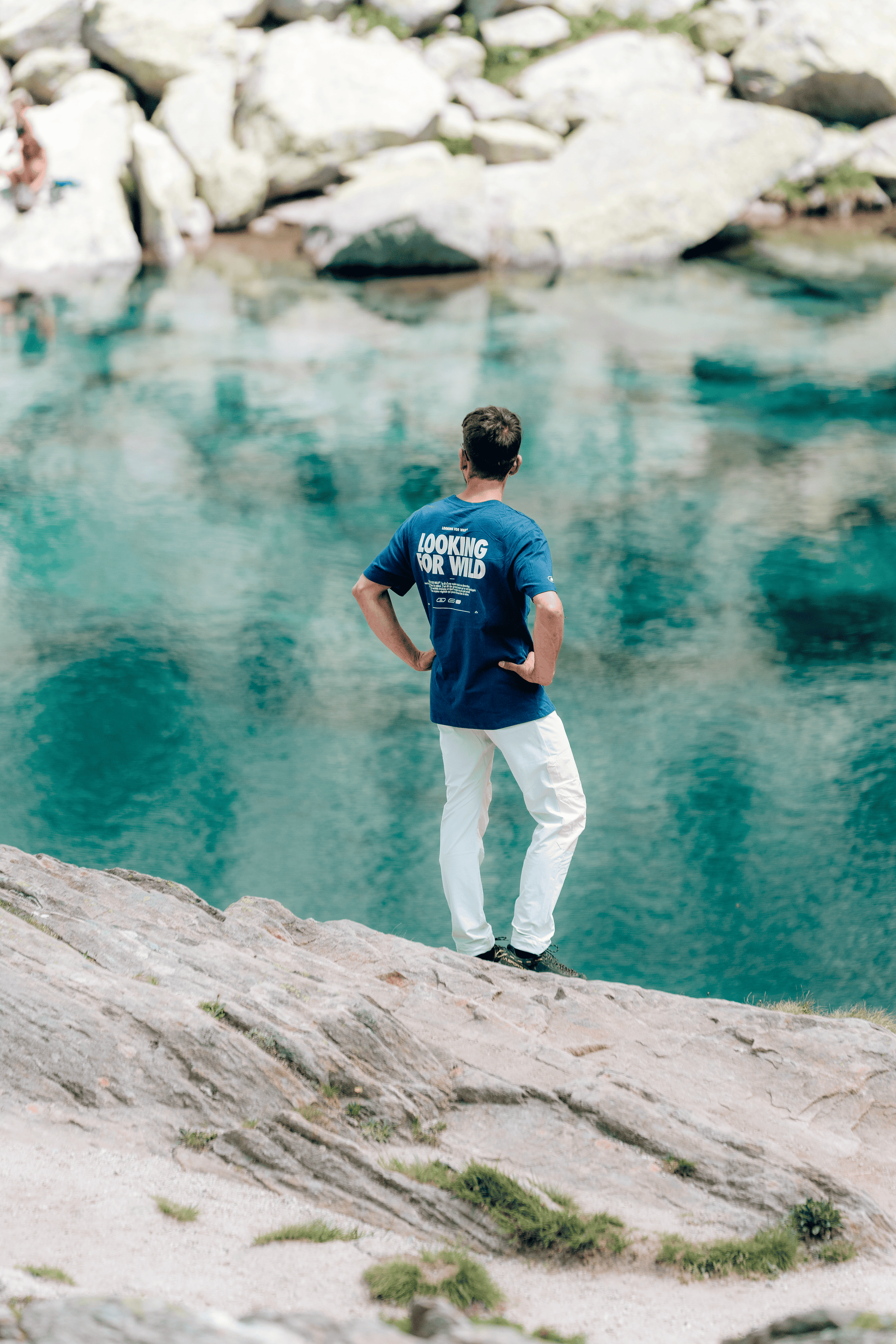 T-shirt Homme Olwen - Deep Cobalt