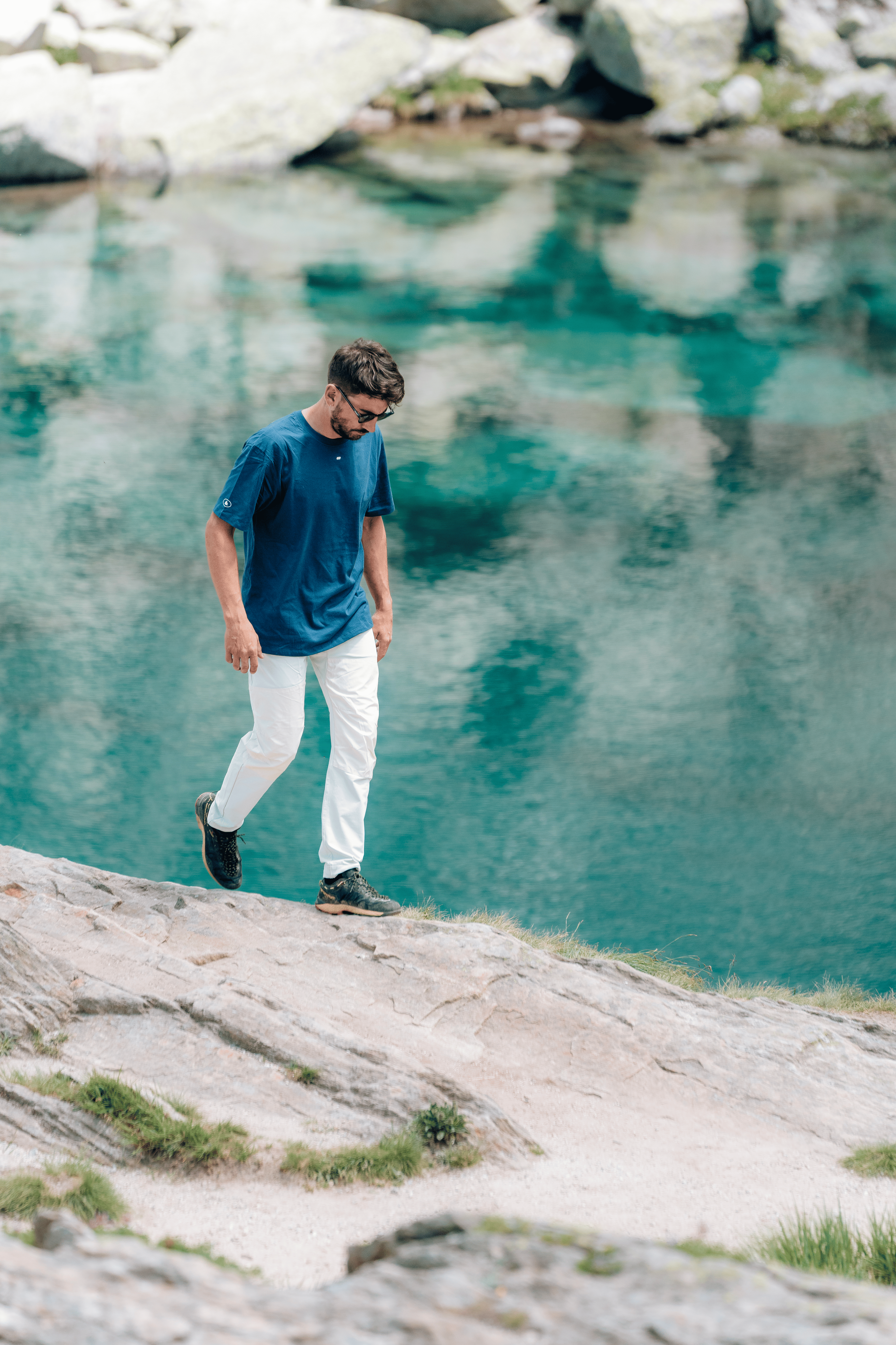 T-shirt Homme Olwen - Deep Cobalt