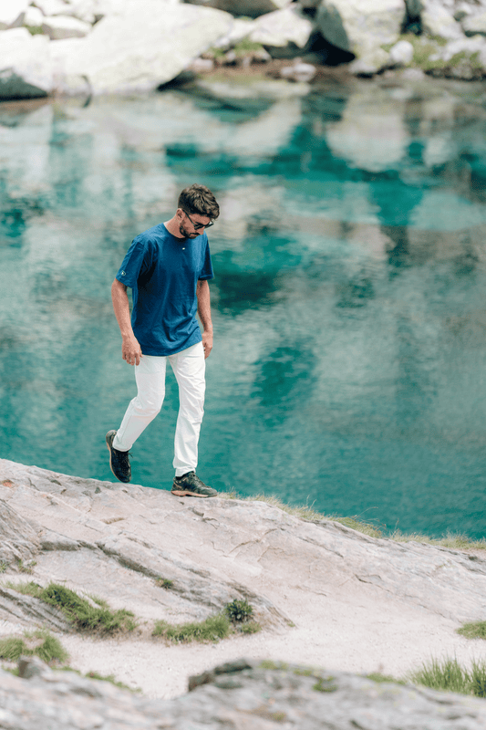 T-shirt Homme Olwen - Deep Cobalt