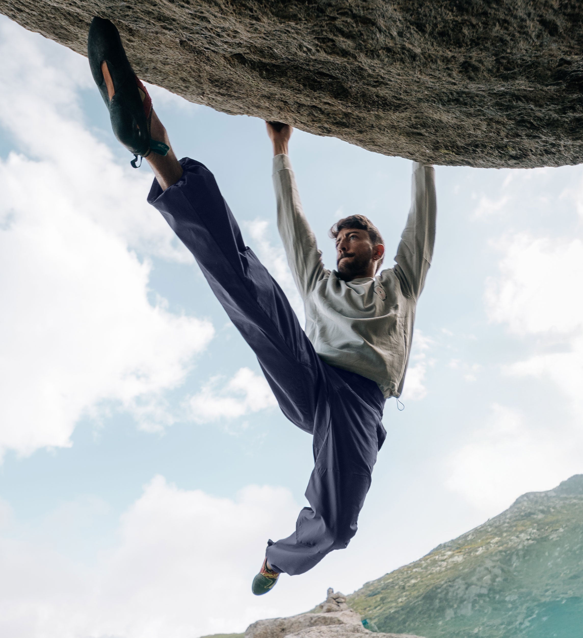 Pantalon Acellu Homme - Medieval Blue