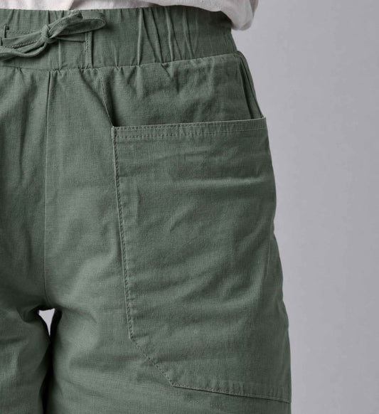 Femme Ripstop High Pants - Entengrün
