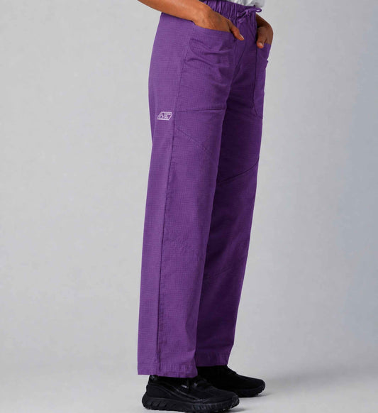 Damen-Ripstop-Hose mit hohem Bund – Lila Saphir
