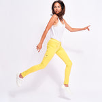 Pantalon d'escalade Laila Peak LEMON