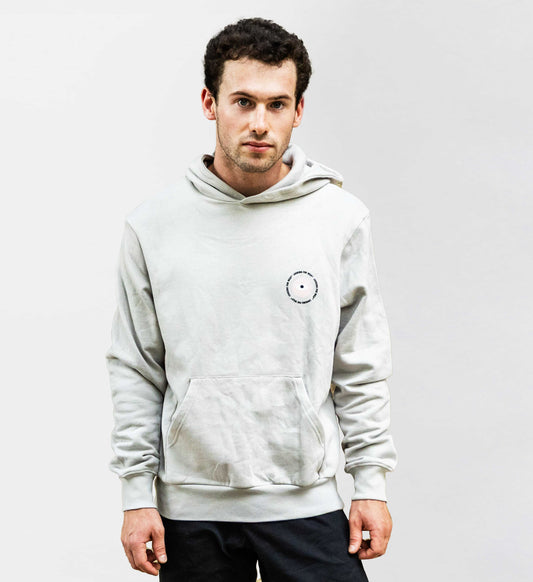 Sudadera con capucha unisex Big Hood - Azul vapor