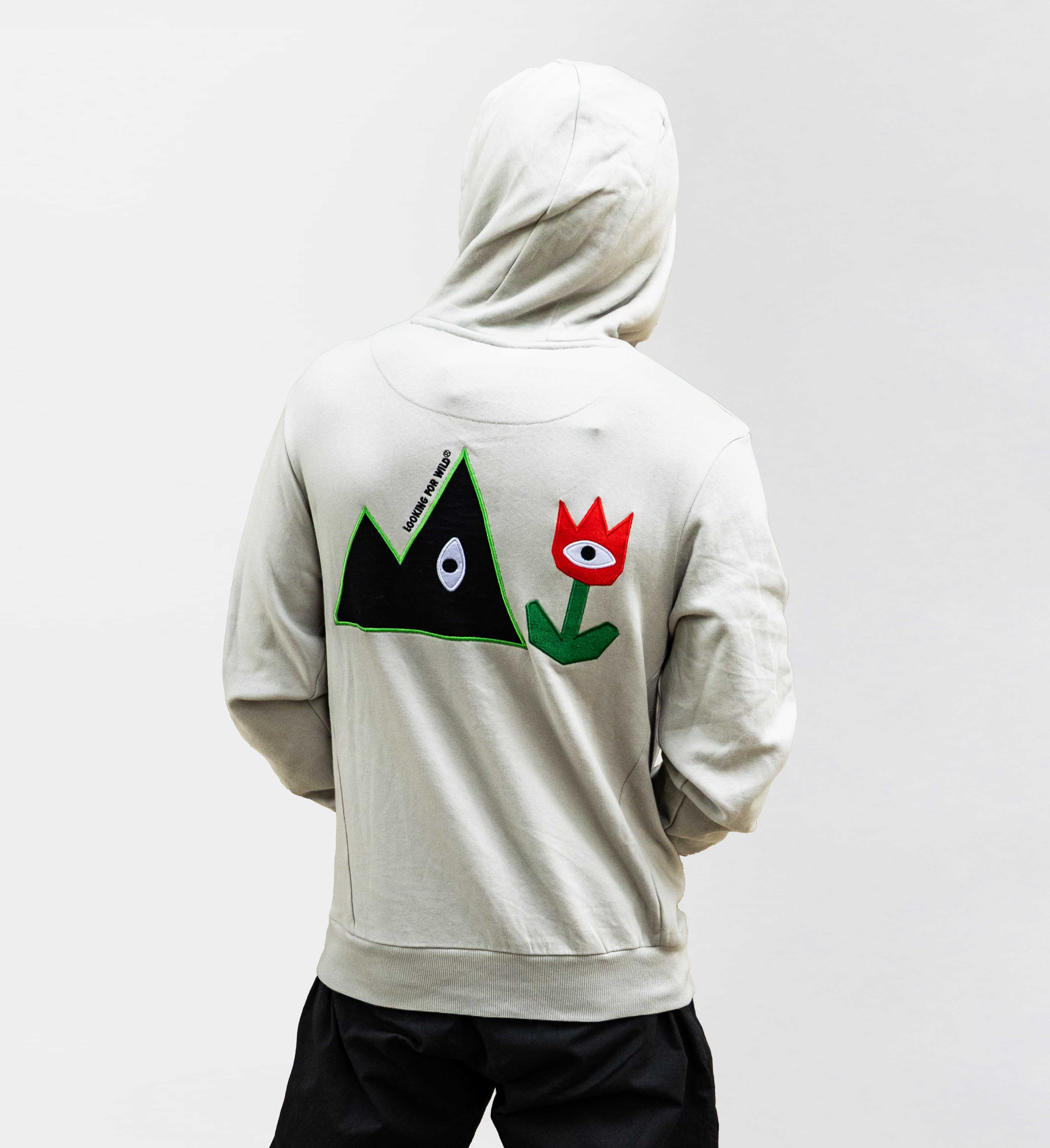 Sudadera con capucha unisex Big Hood - Azul vapor