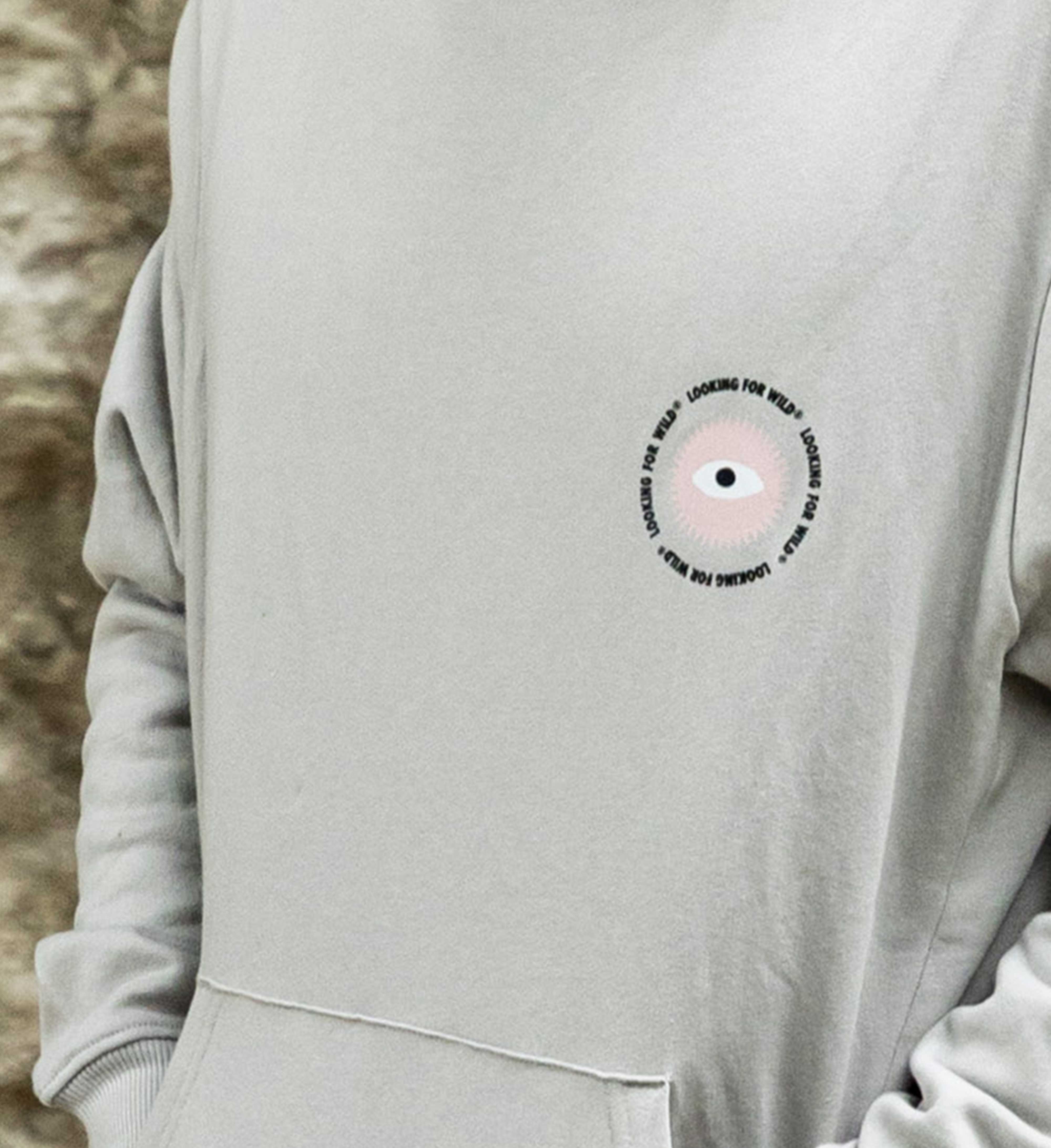 Sudadera con capucha unisex Big Hood - Azul vapor