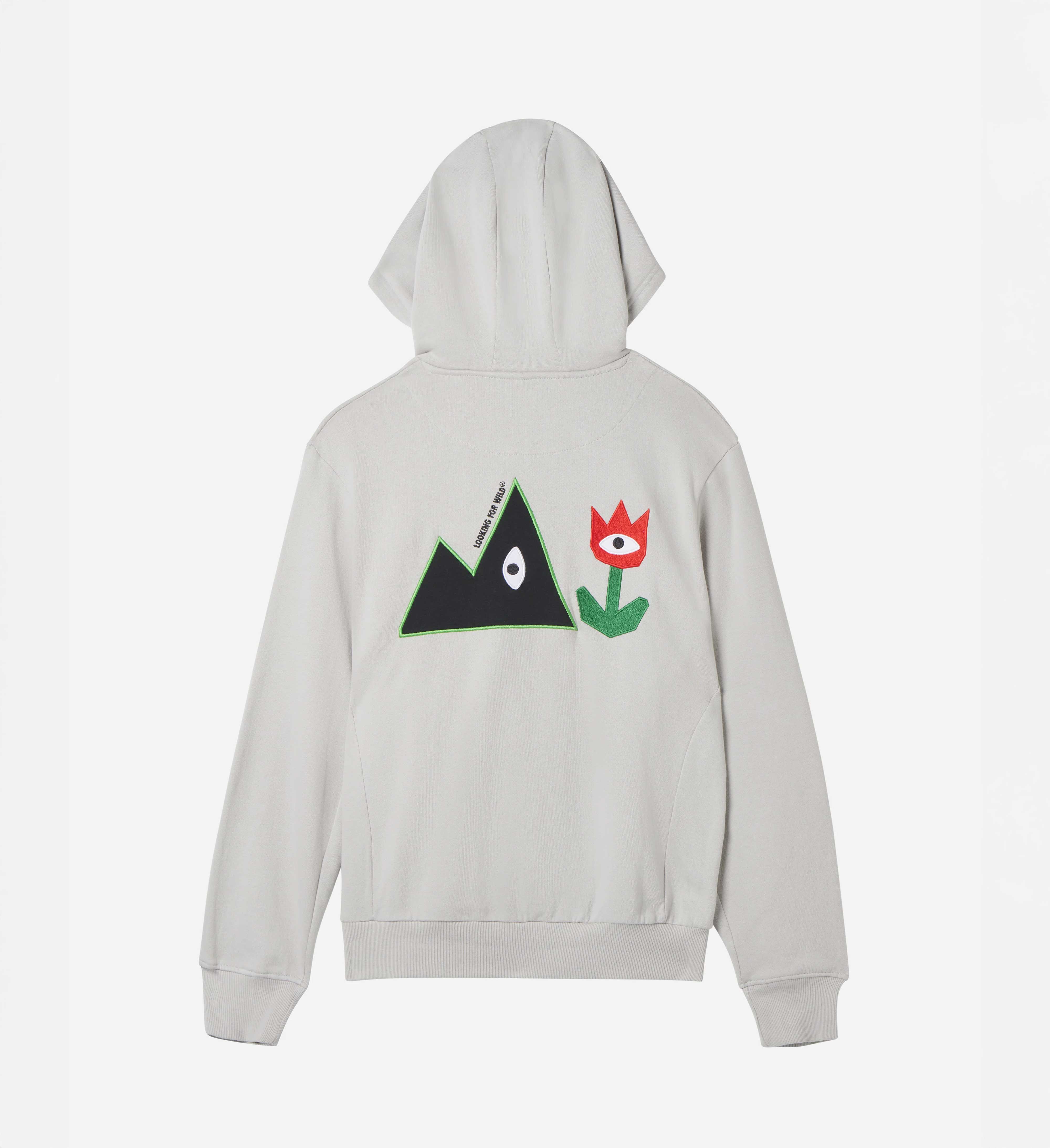 Sudadera con capucha unisex Big Hood - Azul vapor