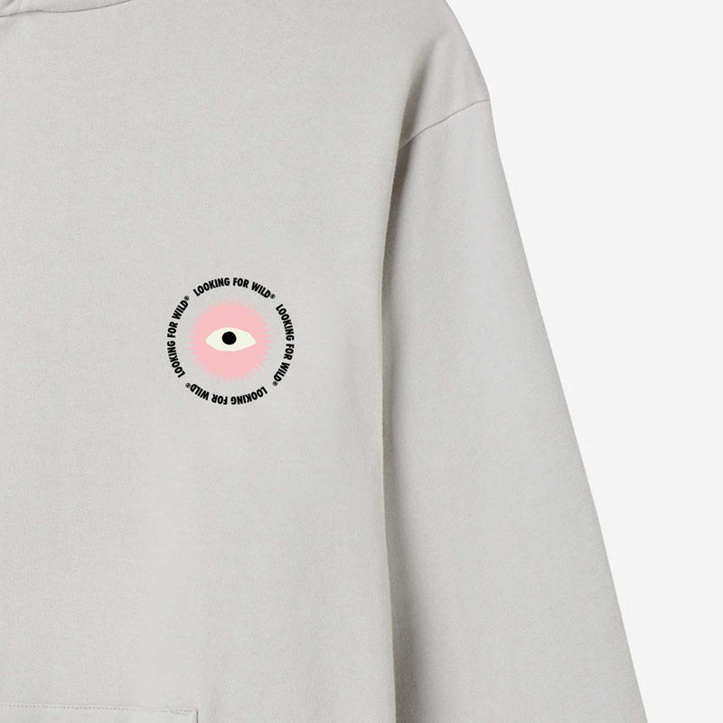 Sudadera con capucha unisex Big Hood - Azul vapor