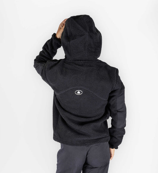 Peak Mountain Blouson polarshell homme CLIMO Noir - Vêtements Polaires Peak Mountain Blouson polarshell homme CLIMO Noir - Vêtements Polaires