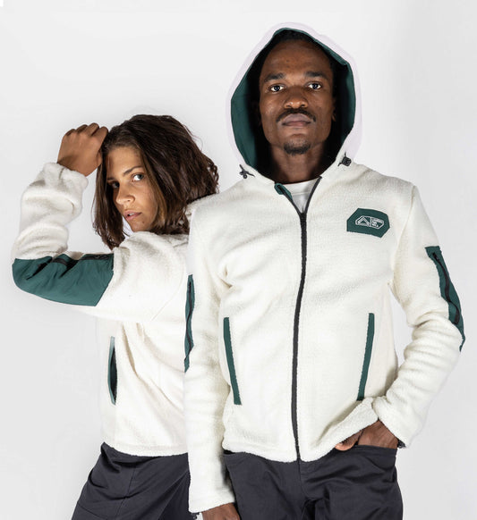 Sweat Polaire Biographie - Offwhite