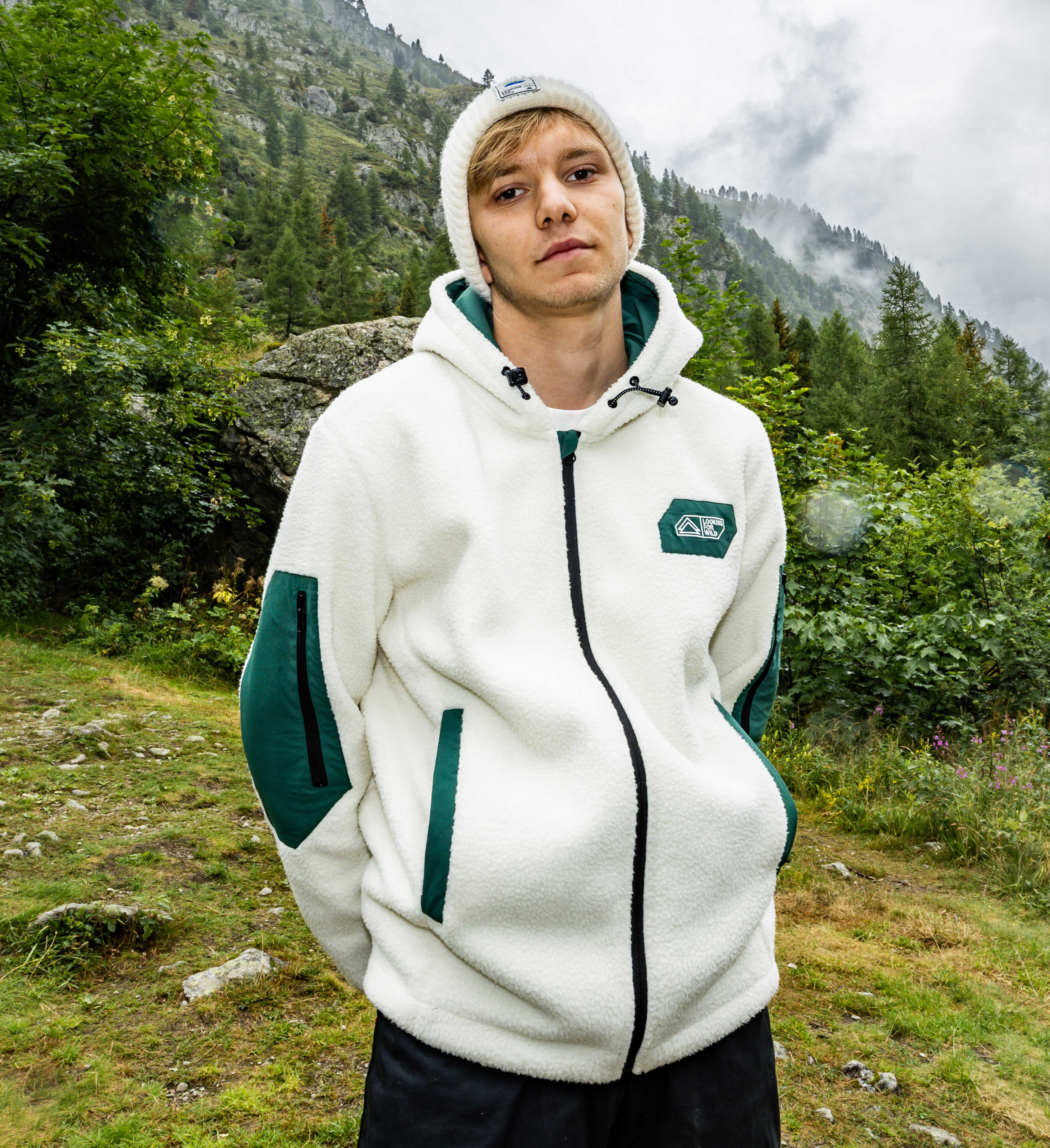 Sweat Polaire Biographie - Offwhite