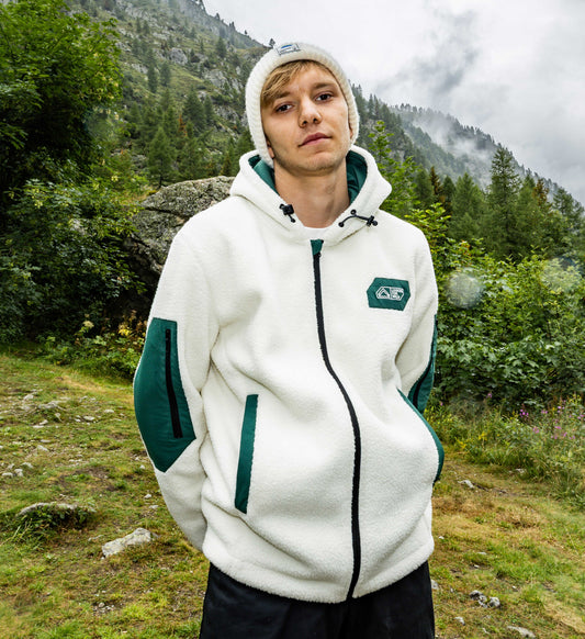 Sweat Polaire Biographie - Offwhite