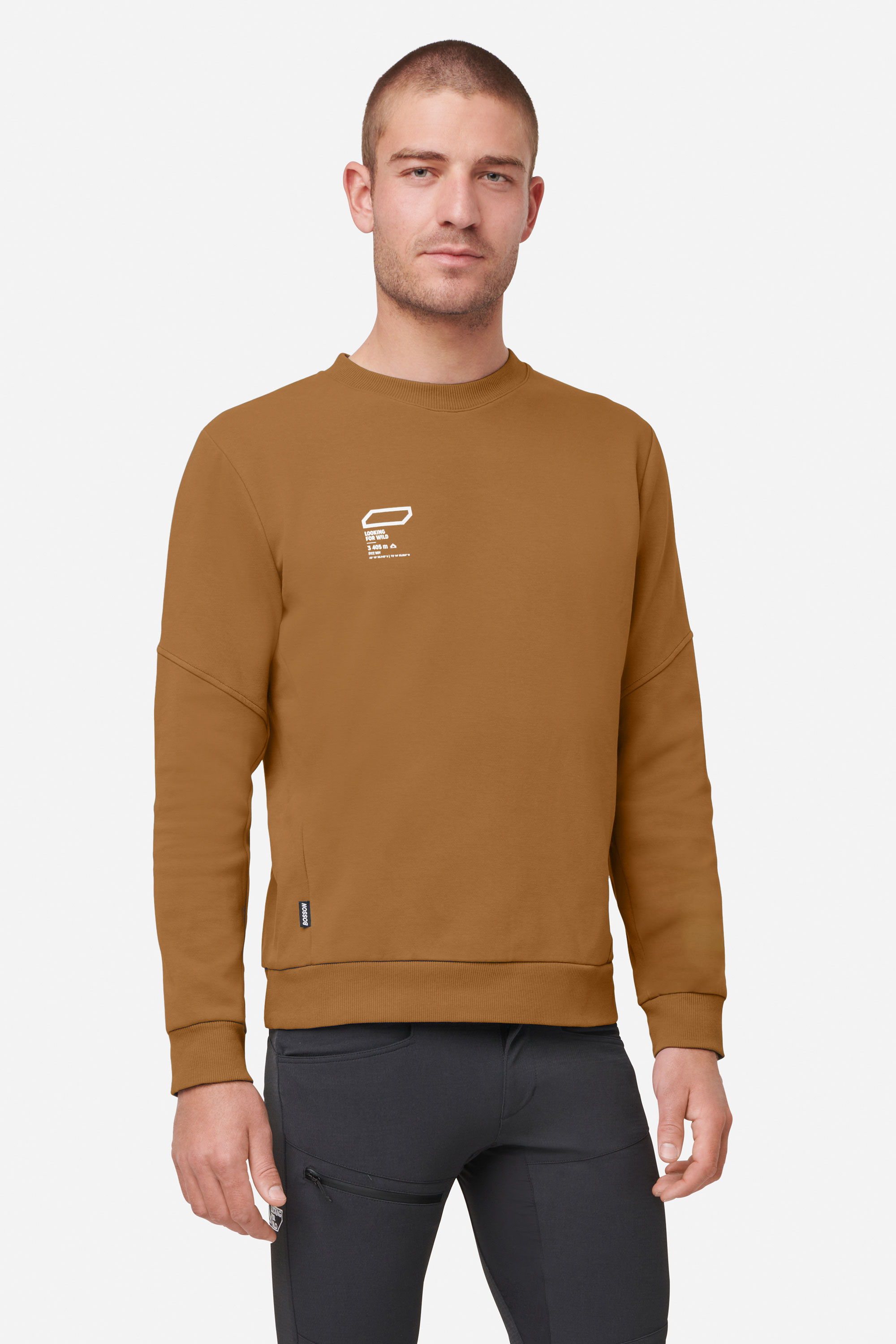 Bosson Herren-Sweatshirt - Cathay Spice