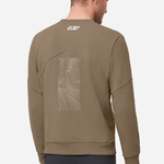 Bosson Sweatshirt aus Bio-Baumwolle Sepia Tint