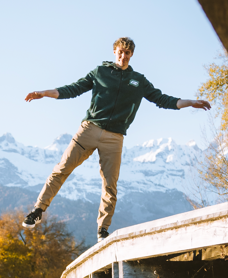 Pantalones de hombre F208 - Sepia Tint