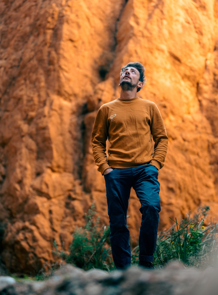 Bosson Herren-Sweatshirt - Cathay Spice