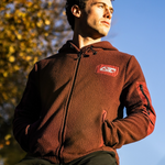 Biography Fleece-Sweatshirt - Mahagoni
