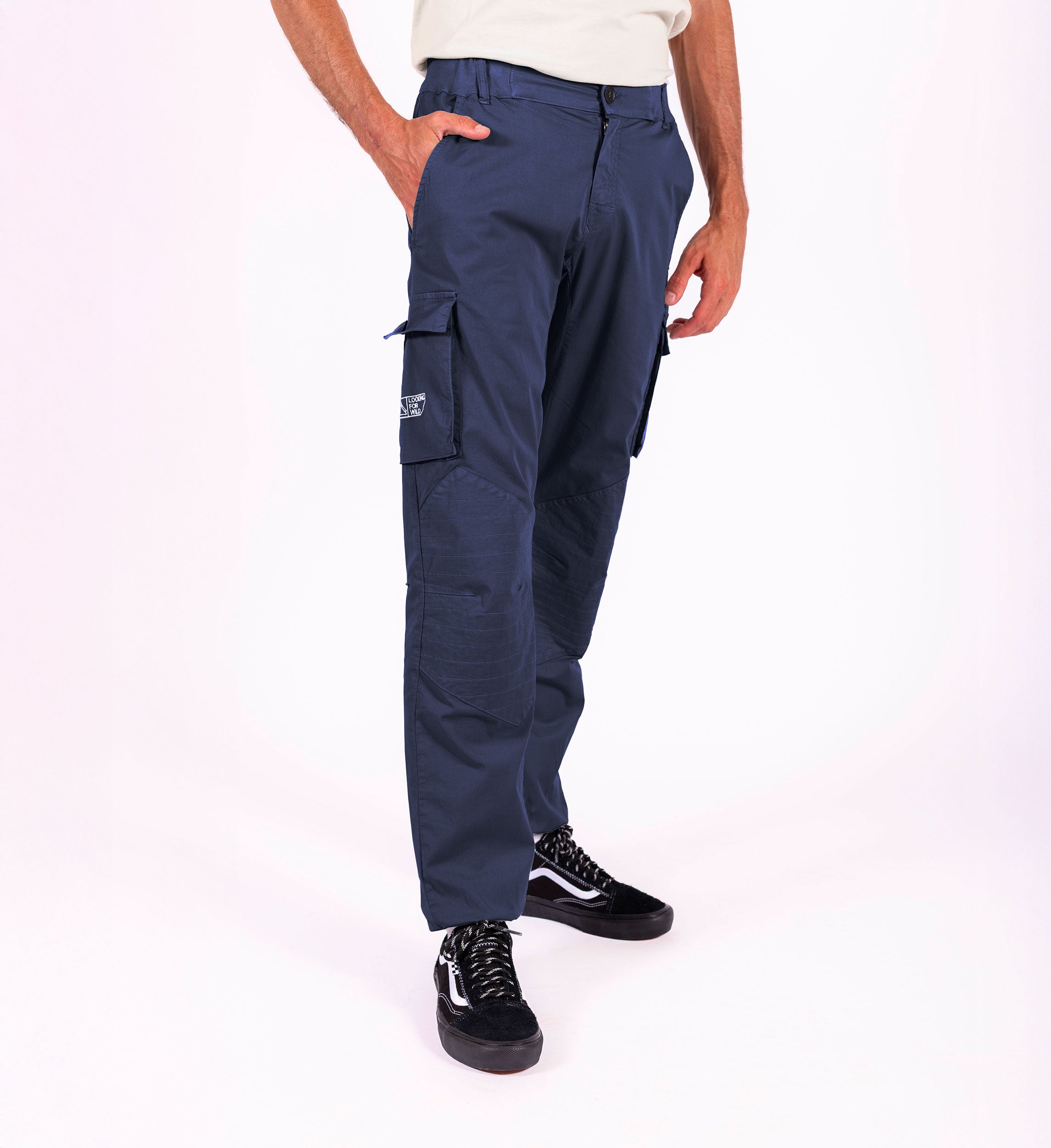 Pantaloni da arrampicata Fitz Roy Cargo - Medieval Blue