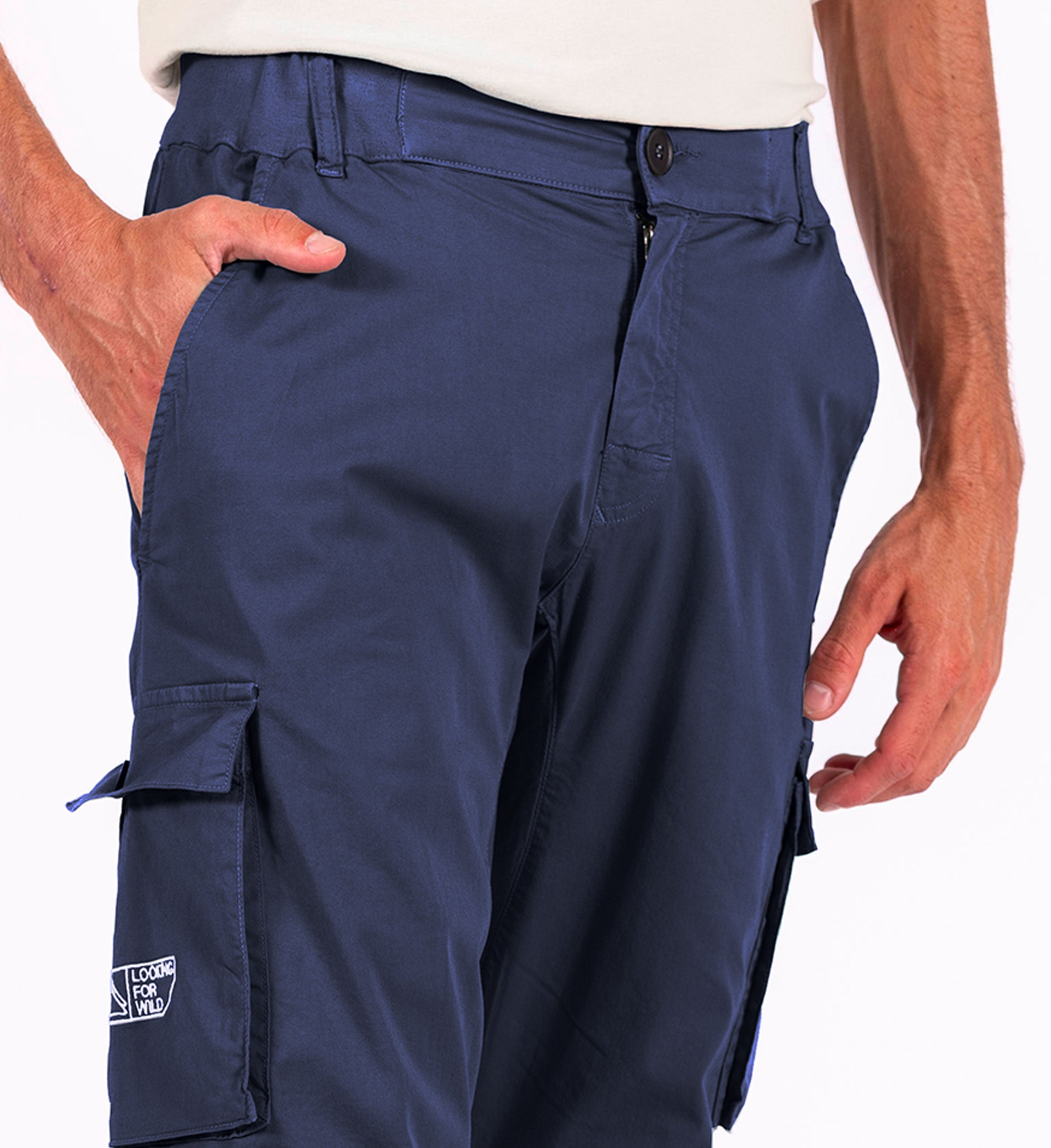 Fitz Roy Cargo Climbing Pants - Medieval Blue