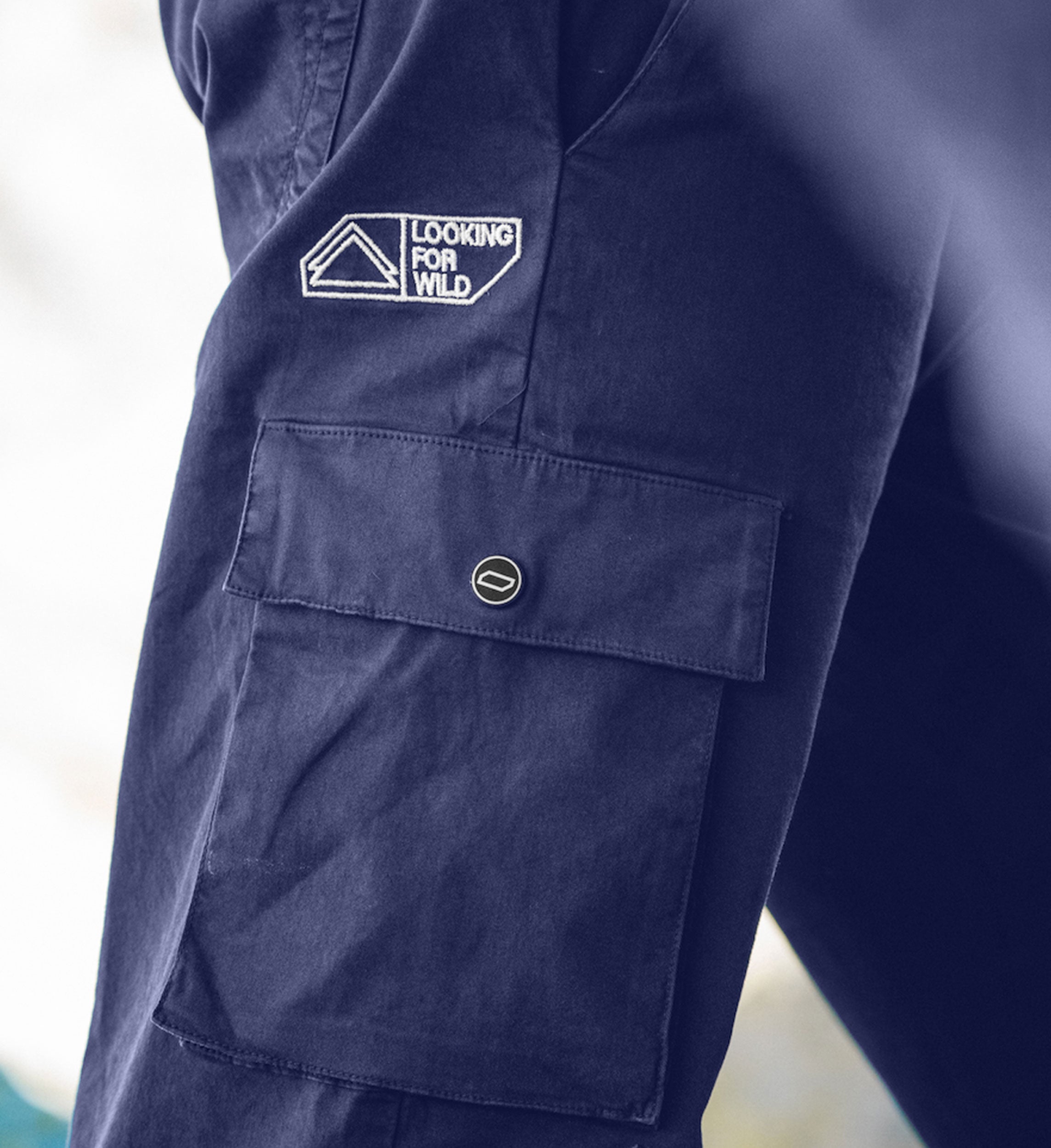 Fitz Roy Cargo Climbing Pants - Medieval Blue