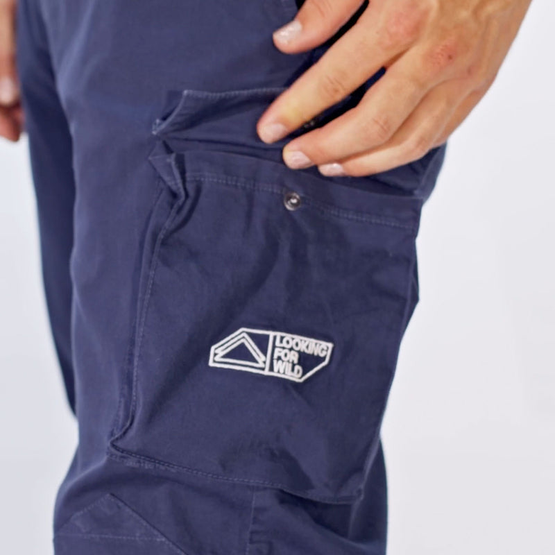 Pantalones de escalada Fitz Roy Cargo - Medieval Blue