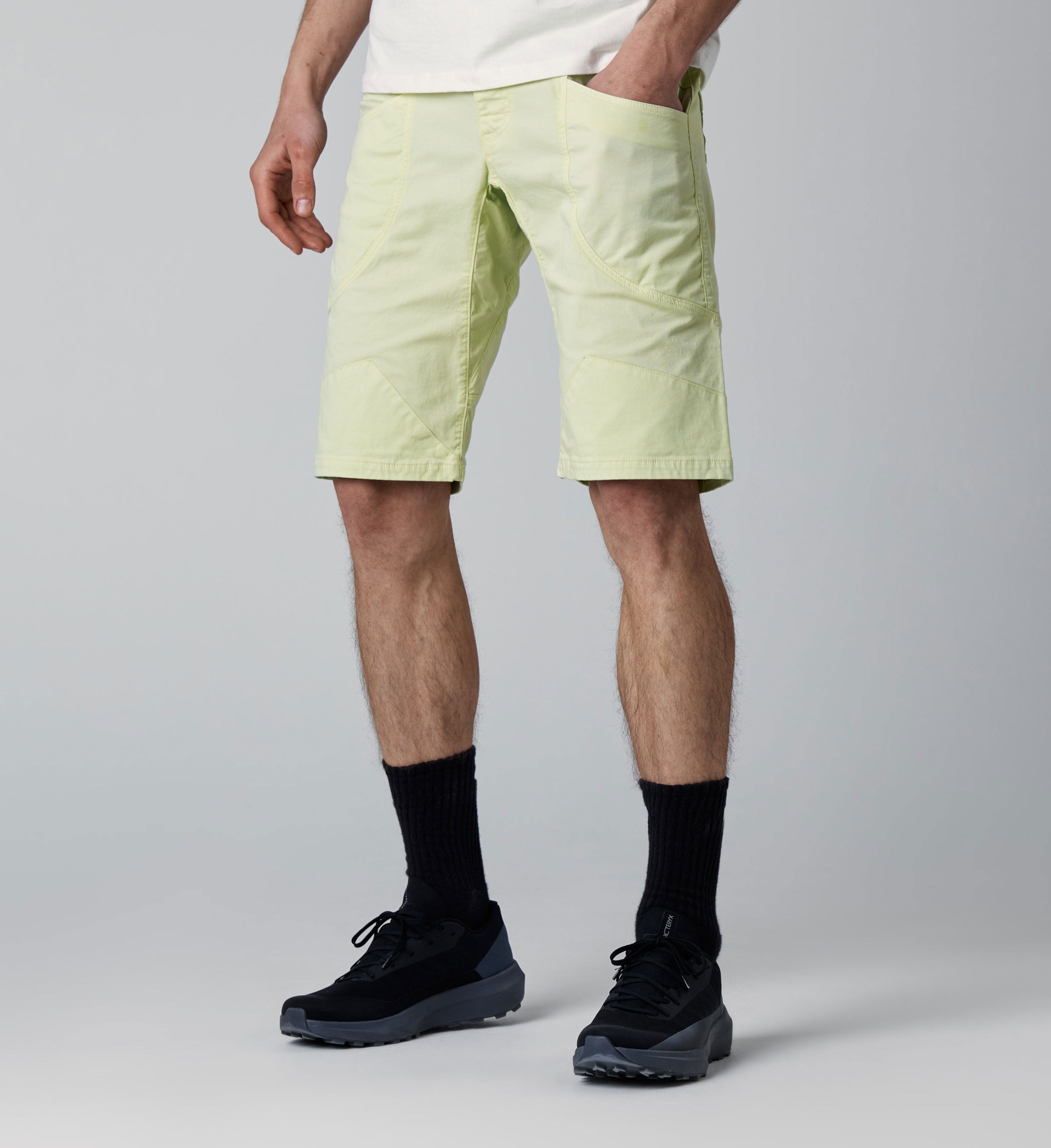 Short Technique Cilaos - Lime Cream