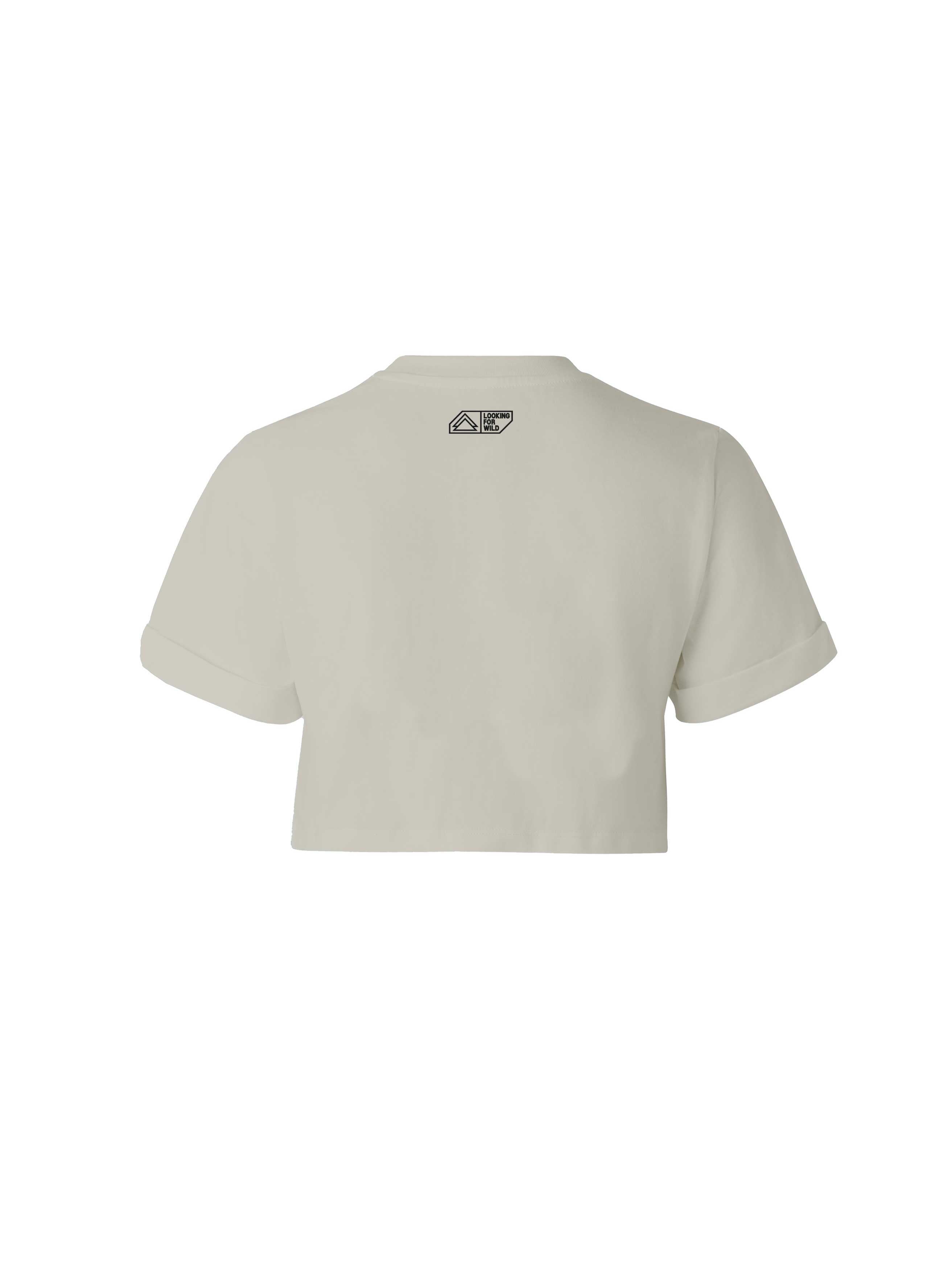 Montaine - Crop Top Femme - Bone White