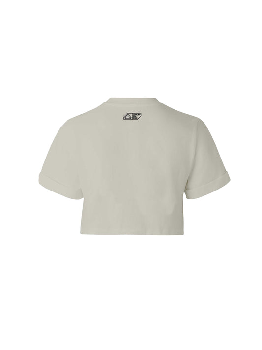 Montaine - Crop Top Femme - Bone White