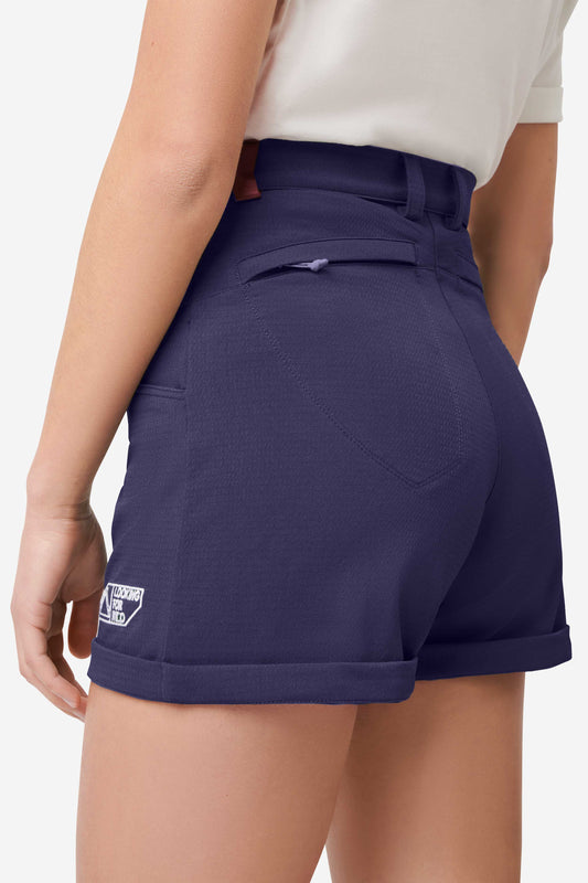 Short F208 Femme - Medieval Blue