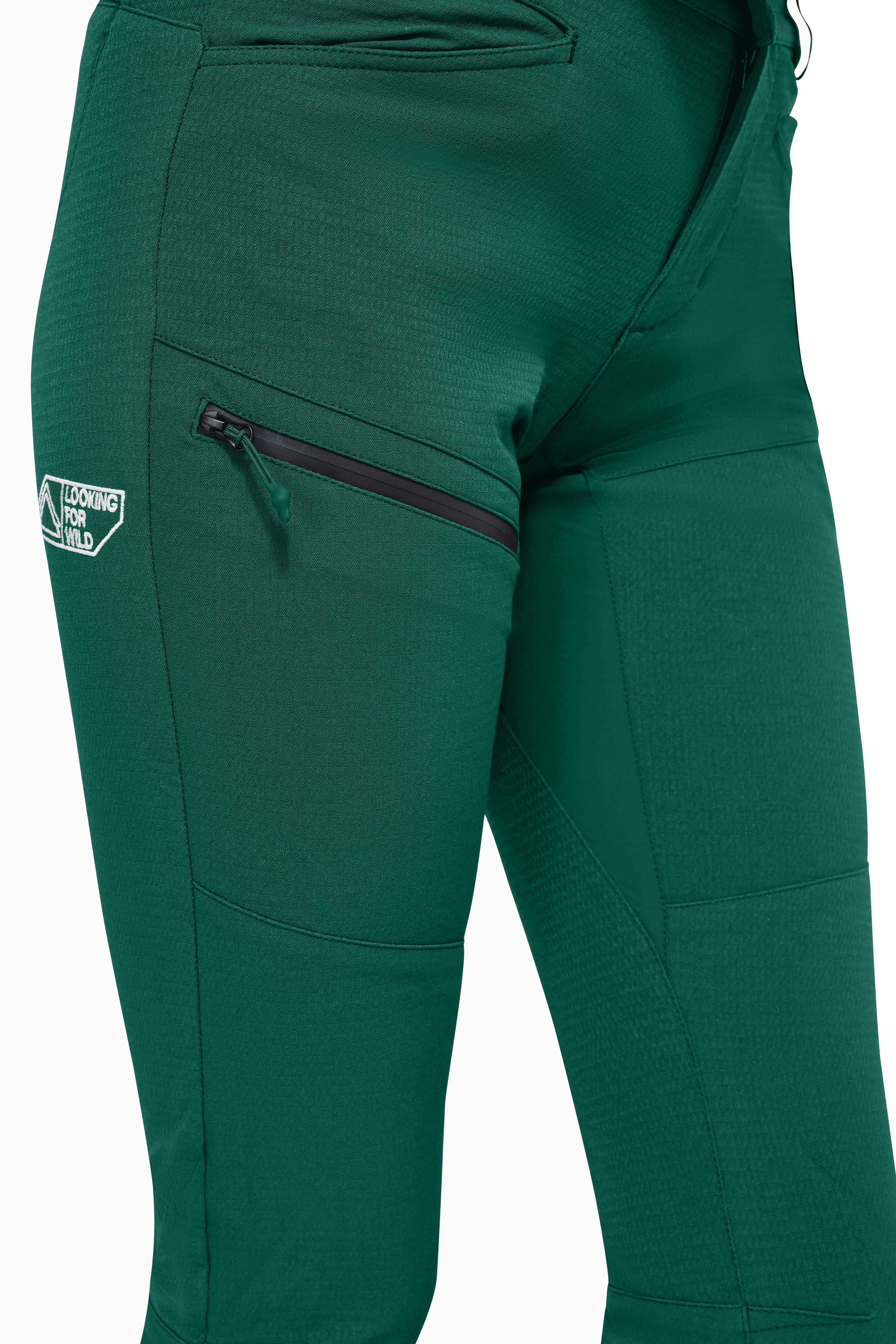 Pantalones de mujer F208 - Evergreen