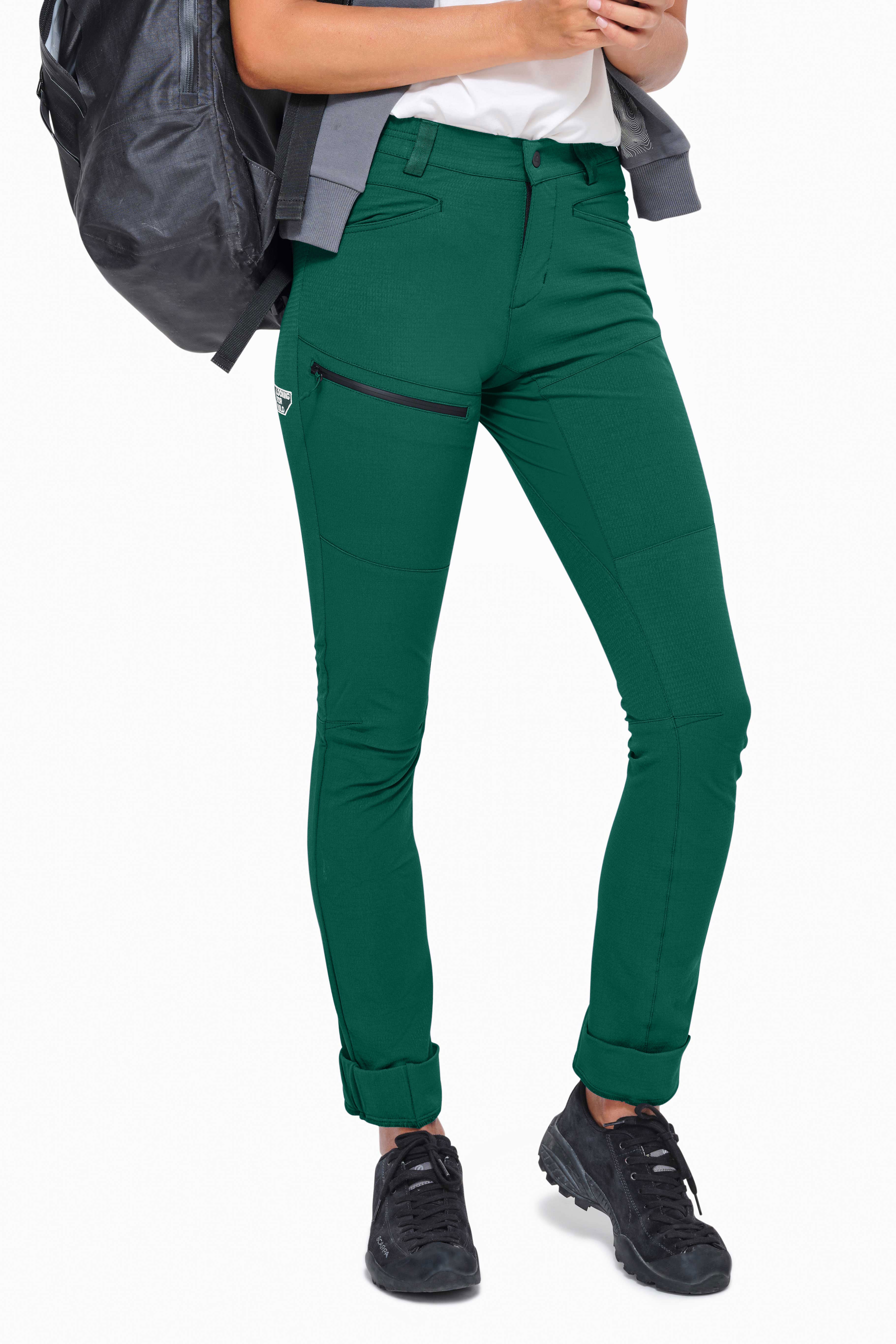 Pantalones de mujer F208 - Evergreen