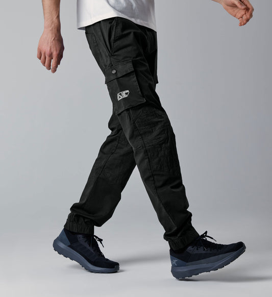 Fitz Roy Cargo Climbing Pants - Pirate Black