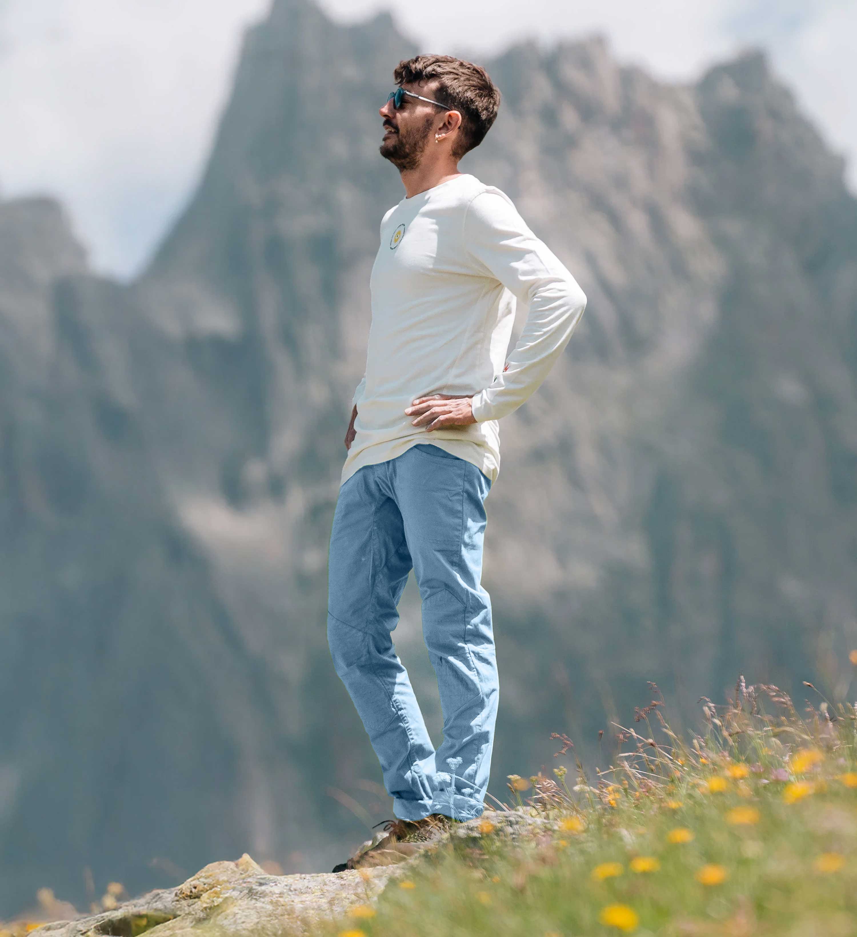 Fitz Roy Climbing Pants - Forget Me Not