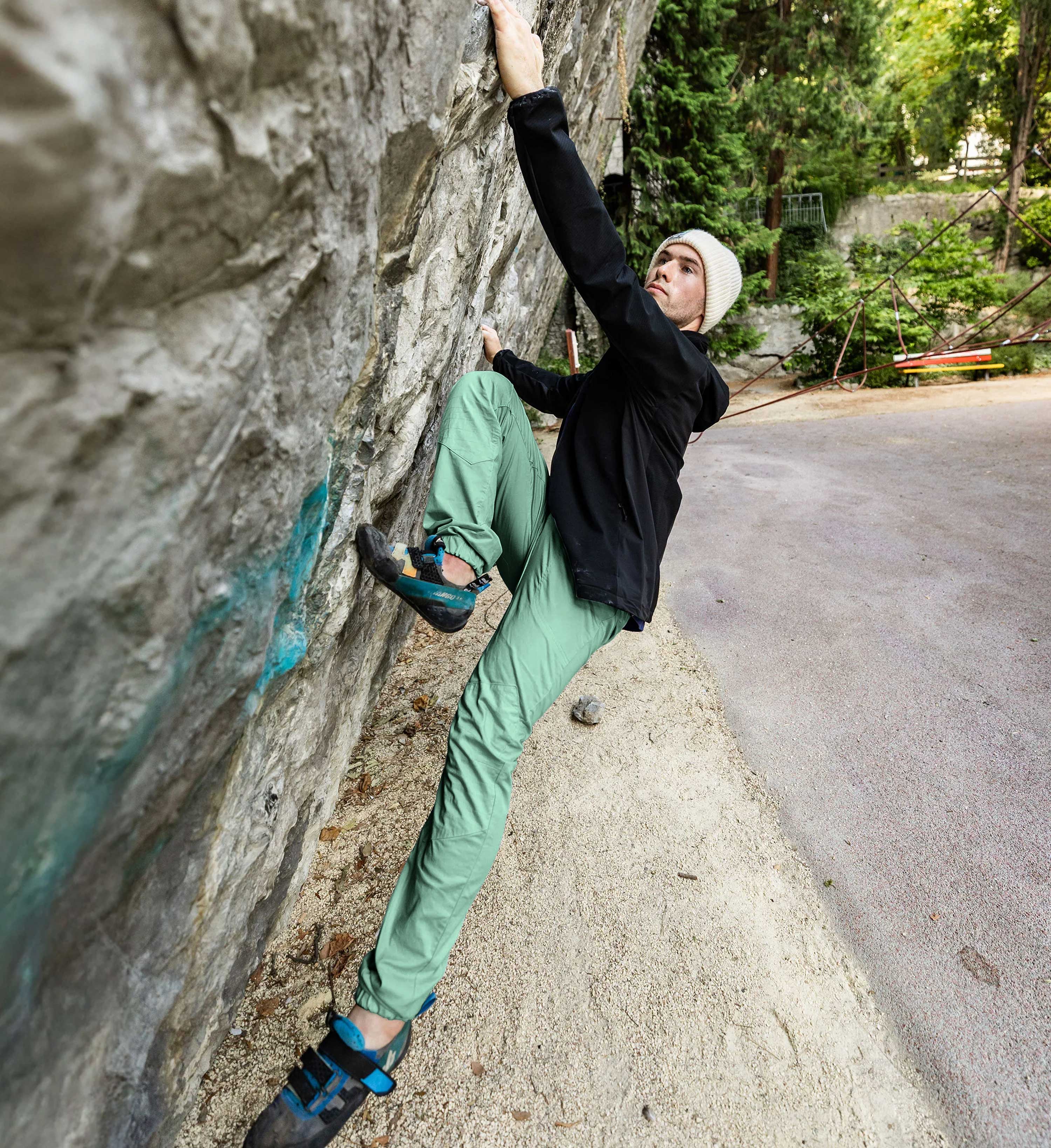 Fitz Roy Climbing Pants - Granit Green