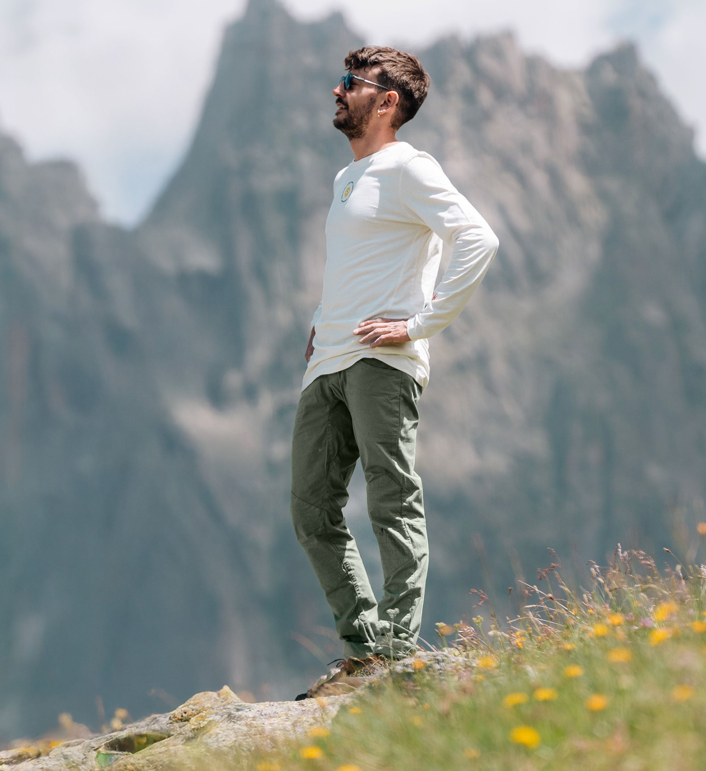 Fitz Roy Climbing Pants - Kombu Green