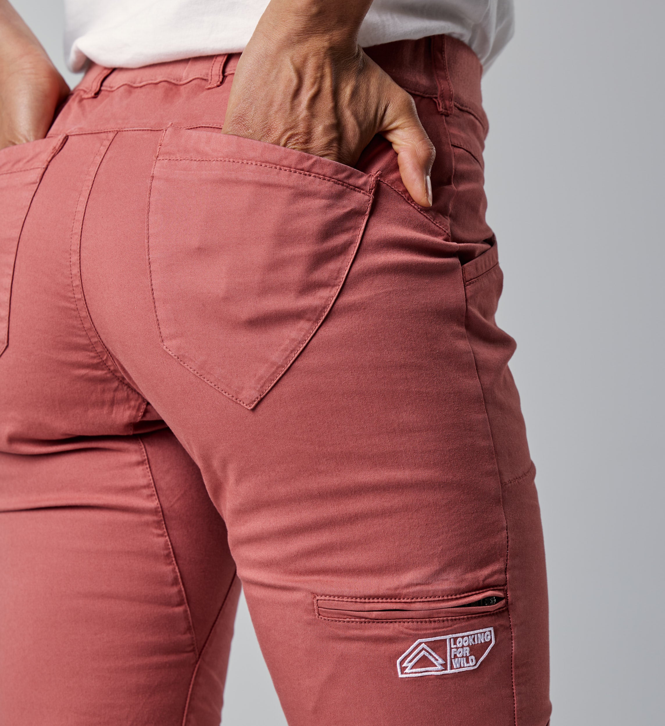 Women's climbing pants Laila Peak - Faded Rose