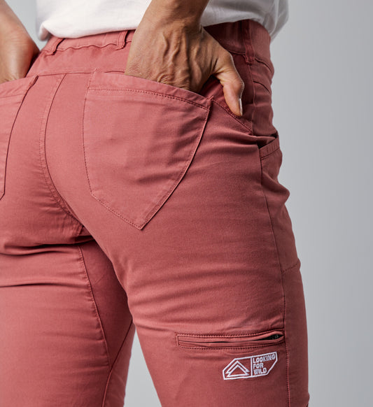 Laila Peak Damen Kletterhose - Faded Pink