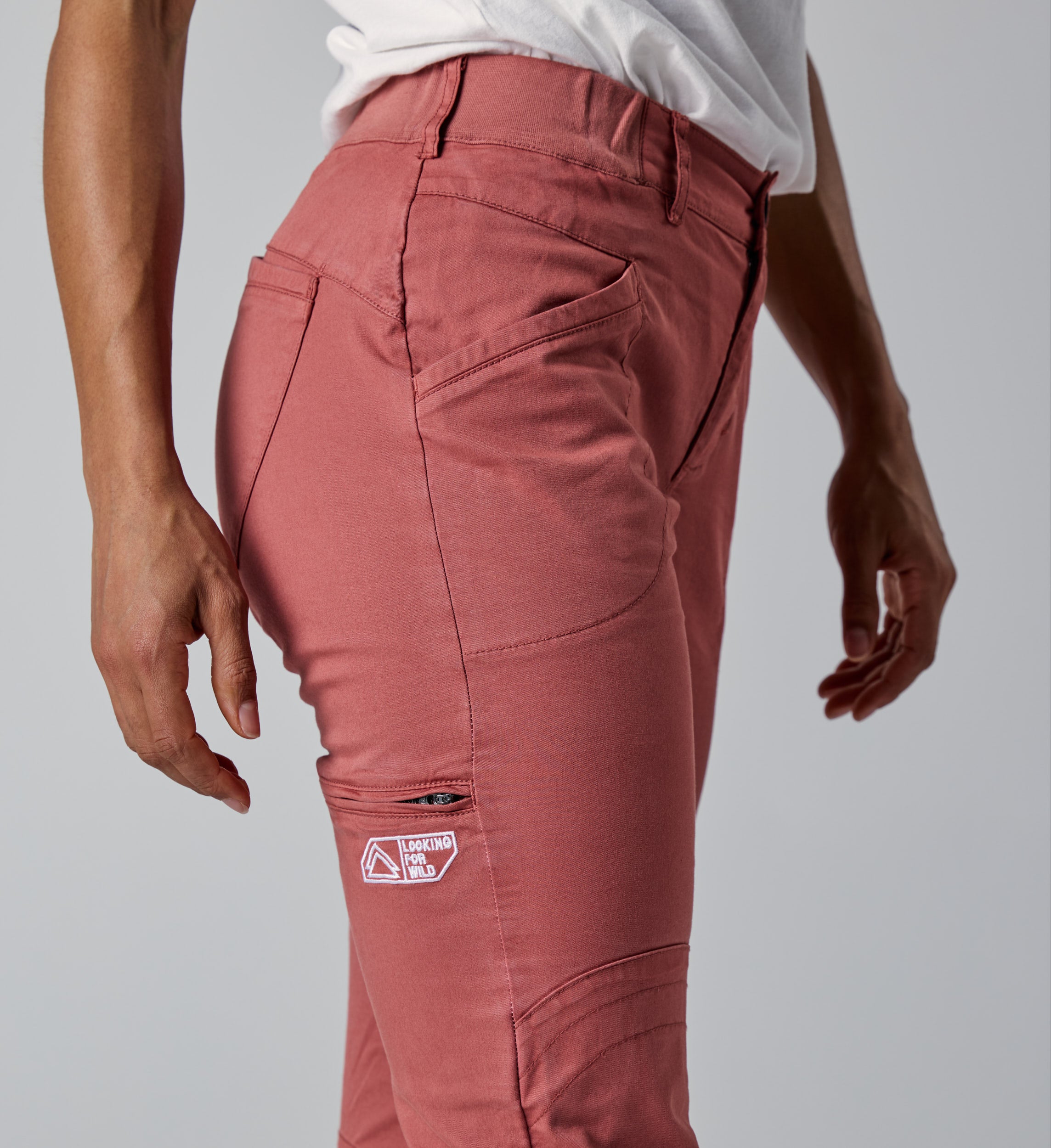Women's climbing pants Laila Peak - Faded Rose