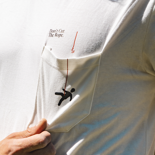 T-Shirt Unisexe Don't Cut The Rope - Optic White