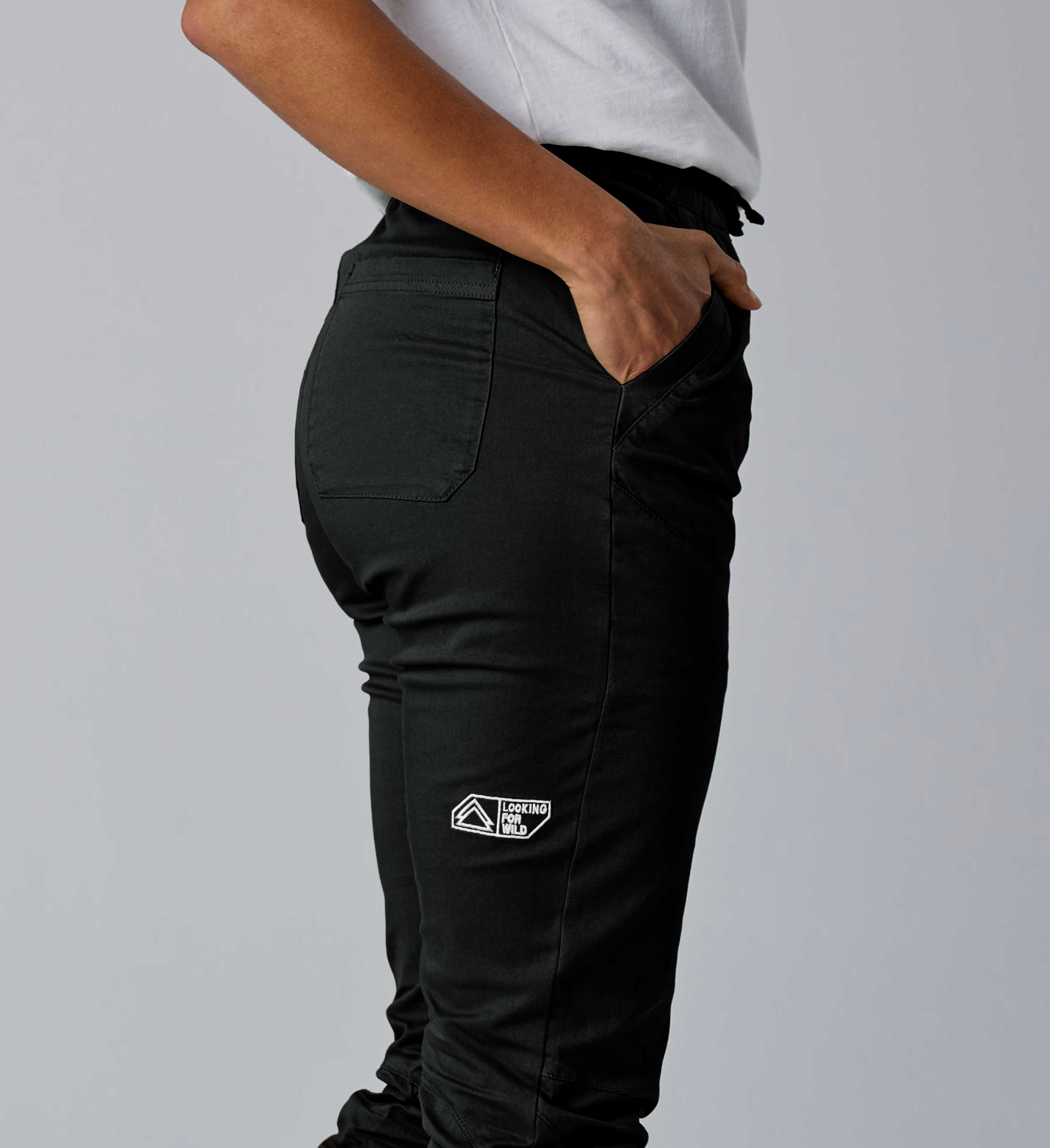 Pantaloni Laila - Pirate Black
