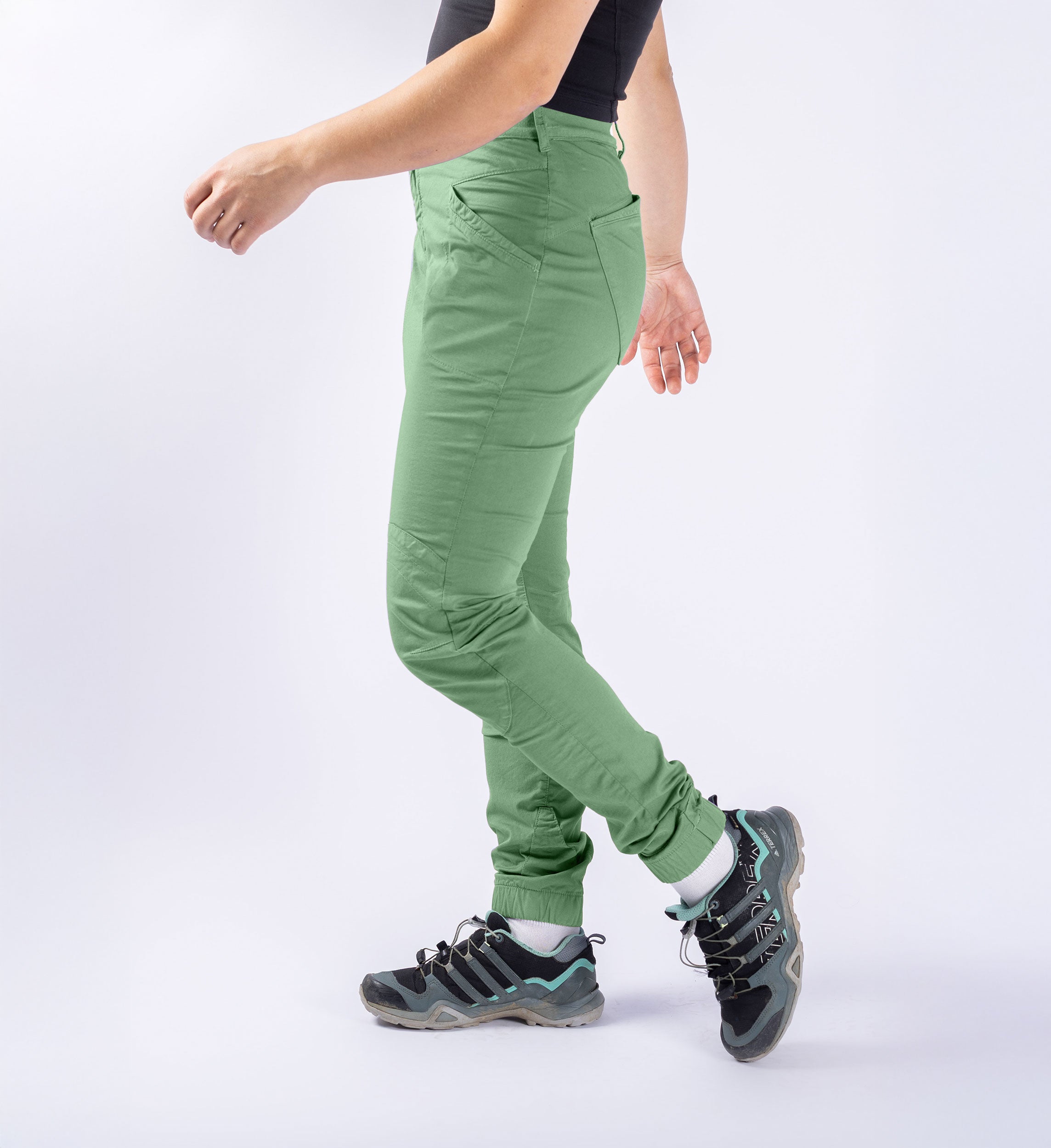 Pantalon d'escalade Femme Laila Peak - English Ivy