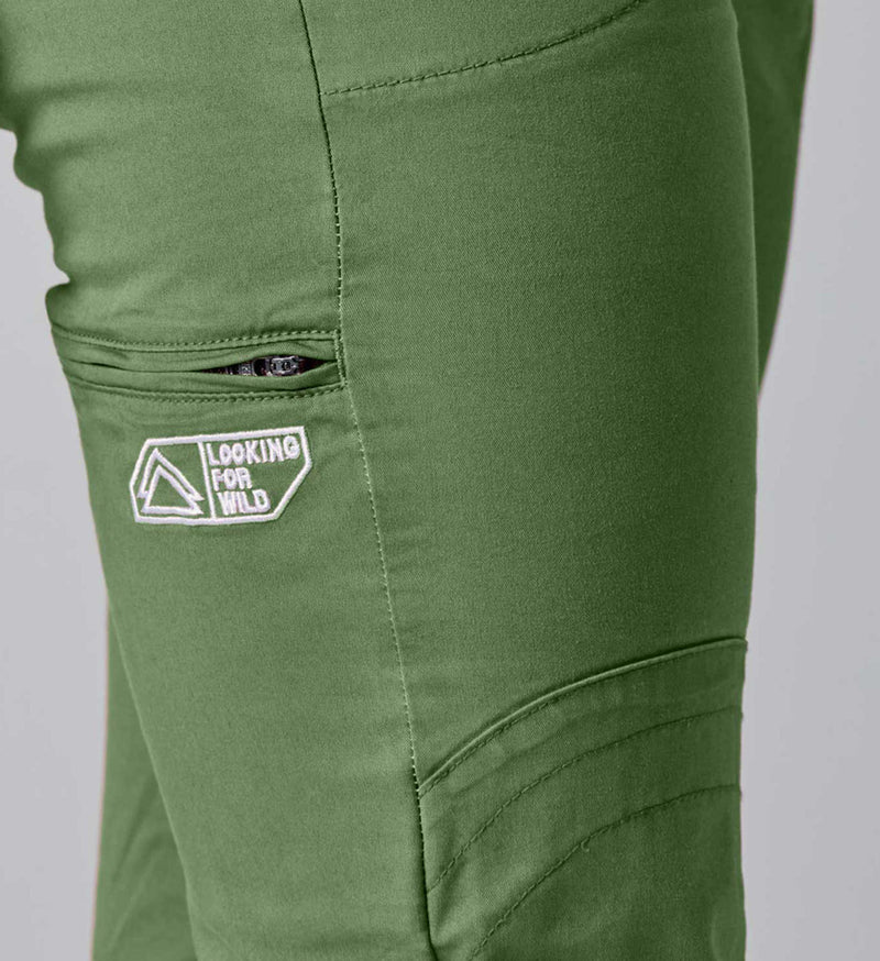 Damen Kletterhosen Laila Peak - Englischer Efeu