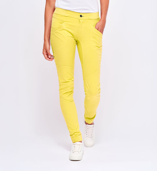 Pantalon d'escalade Laila Peak - Lemon